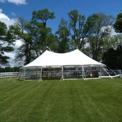 32′ Sail Cloth Tents Rental in Rochester, NY