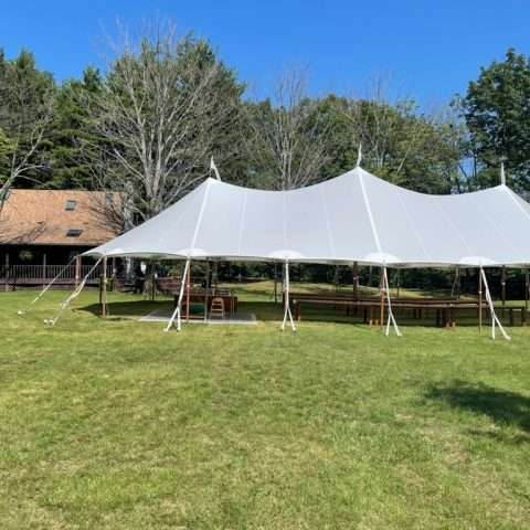32′ Sail Cloth Tents Rental in Rochester, NY