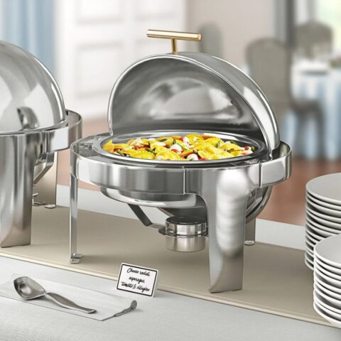 Roll-Top 7qt. Chafing Dish w/ Food Pan Rental in Rochester, NY