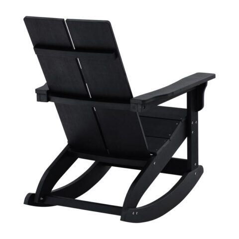 Adirondack Rocking Chair, Black Rental in Rochester, NY
