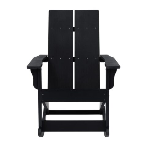 Adirondack Rocking Chair, Black Rental in Rochester, NY