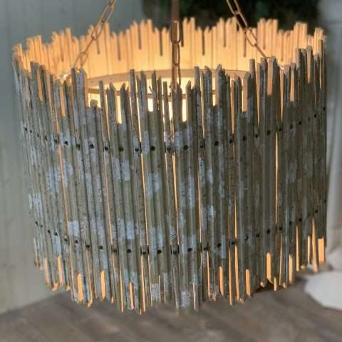 Birch Wood Chandelier Rental in Rochester, NY