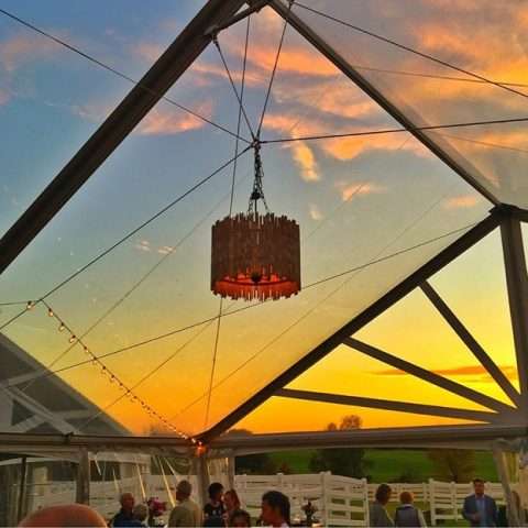 Birch Wood Chandelier Rental in Rochester, NY