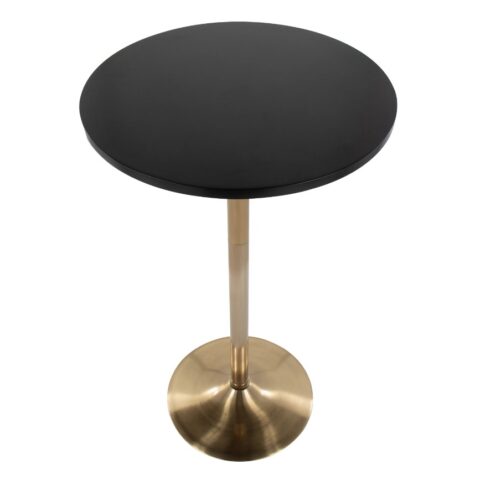 Gold & Black Cocktail Table Rental in Rochester, NY