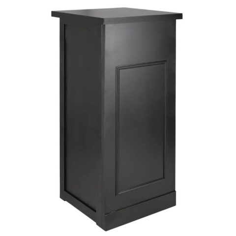 7′ Black Curved Bar Rental in Rochester, NY