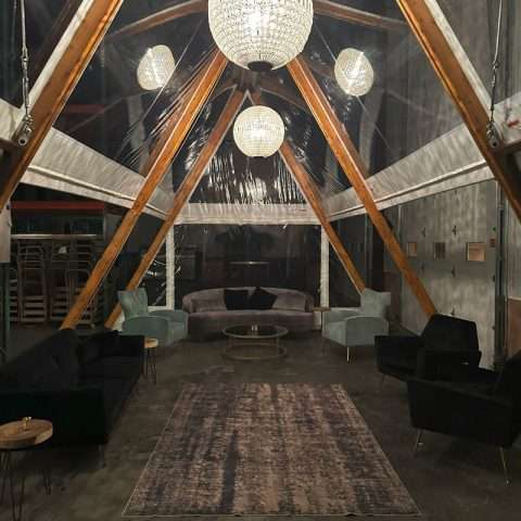 Chalet A-Frame Tent Rental in Rochester, NY