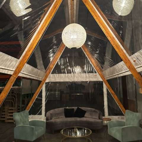 Chalet A-Frame Tent Rental in Rochester, NY