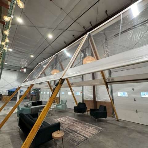 Chalet A-Frame Tent Rental in Rochester, NY
