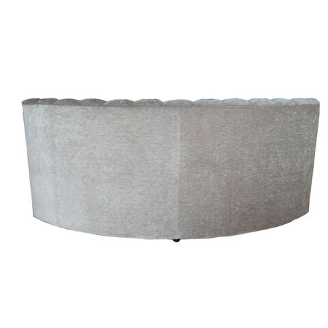Half Moon Banquette (1 Piece- Beige) Rental in Rochester, NY