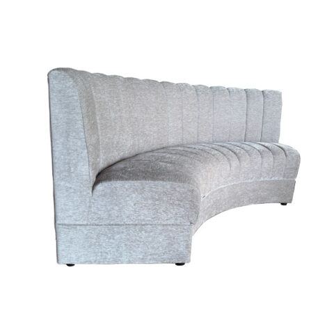 Half Moon Banquette (1 Piece- Beige) Rental in Rochester, NY