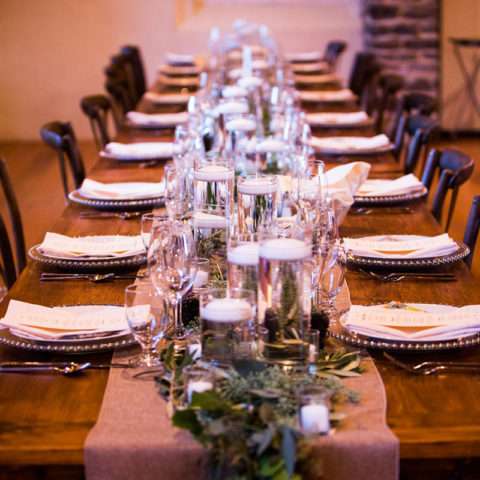 Rustic Vineyard Crossback Rental in Rochester, NY