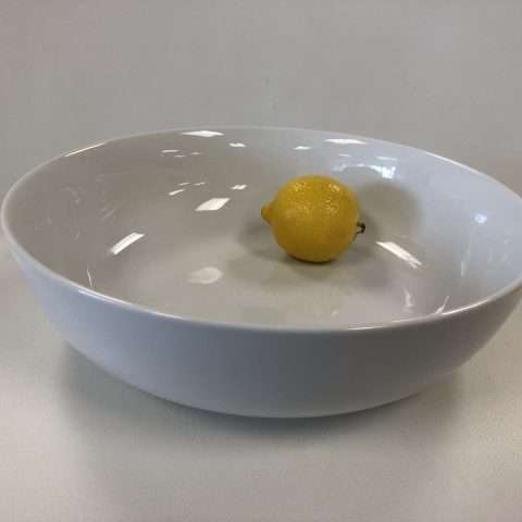 128oz White Round Serving Bowl Rental in Rochester, NY