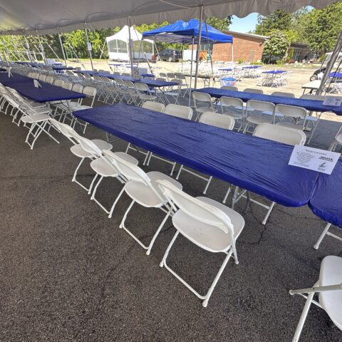 White Folding Rental in Rochester, NY