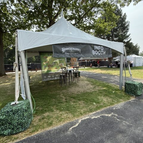 Decorative Concrete Weight Cover Rental in Rochester, NY