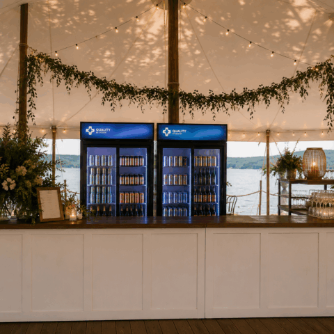 Glass Door Display Refrigerator Rental in Rochester, NY