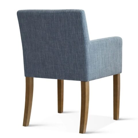 Blue Upholstered Armchair Rental in Rochester, NY
