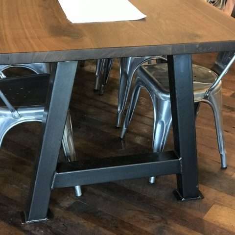 Black Walnut Live Edge Table Rental in Rochester, NY