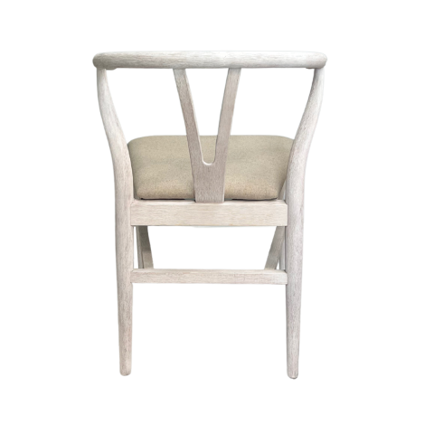 Wishbone Whitewash Chair Rental in Rochester, NY