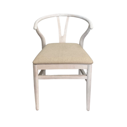 Wishbone Whitewash Chair Rental in Rochester, NY